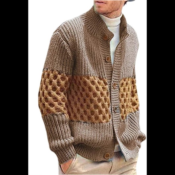 Mens Cardigan Sweater Other - New W Tags Mens Cardigan Sweater w/ 5 Button Closure Multiple Sizes